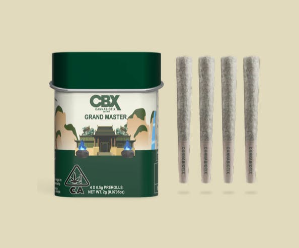CBX - Grand Master 4 Pack Joints (2g TOTAL)