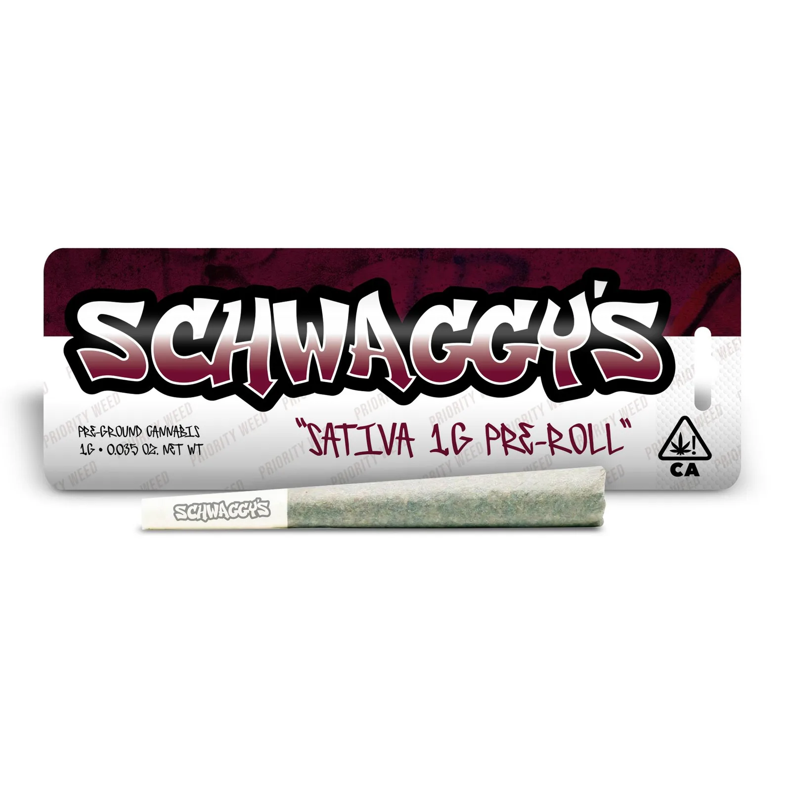 Schwaggy's Pre-Roll 1.0g Sativa Blend