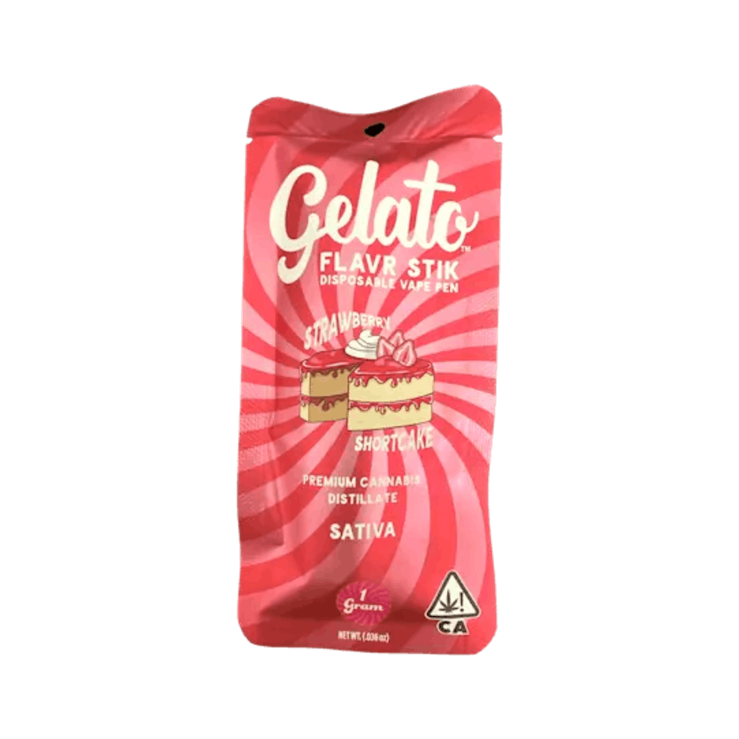 Gelato- STRAWBERRY SHORTCAKE - flavr stick 1g
