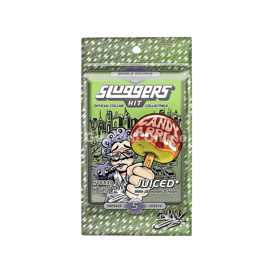 Sluggers - Infused Prerolls - 3.5g 5pk - CANDY APPLE