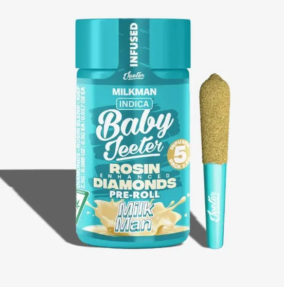 Jeeter | Milkman | Quad-Infused Minis | 0.5g each | 5pk