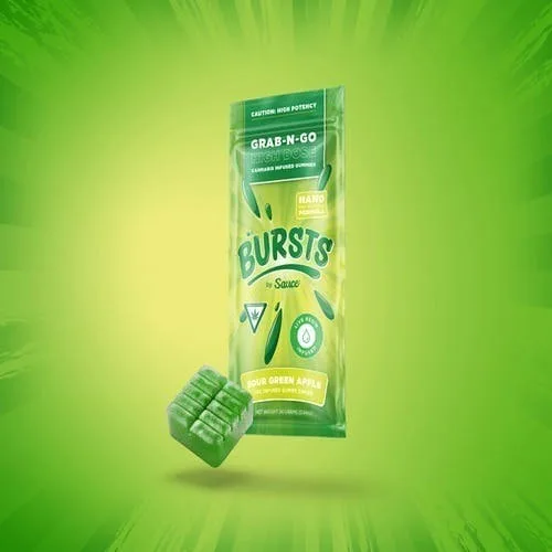 Sauce - Sour Green Apple - 400mg Live Rosin Infused