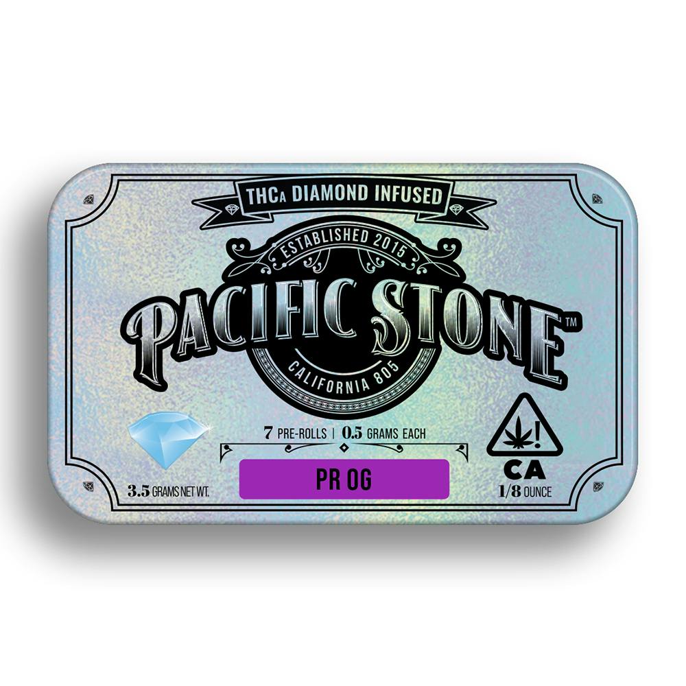 PACIFIC STONE - PR OG Indica Infused Pre-Rolls 7pk (3.5g)