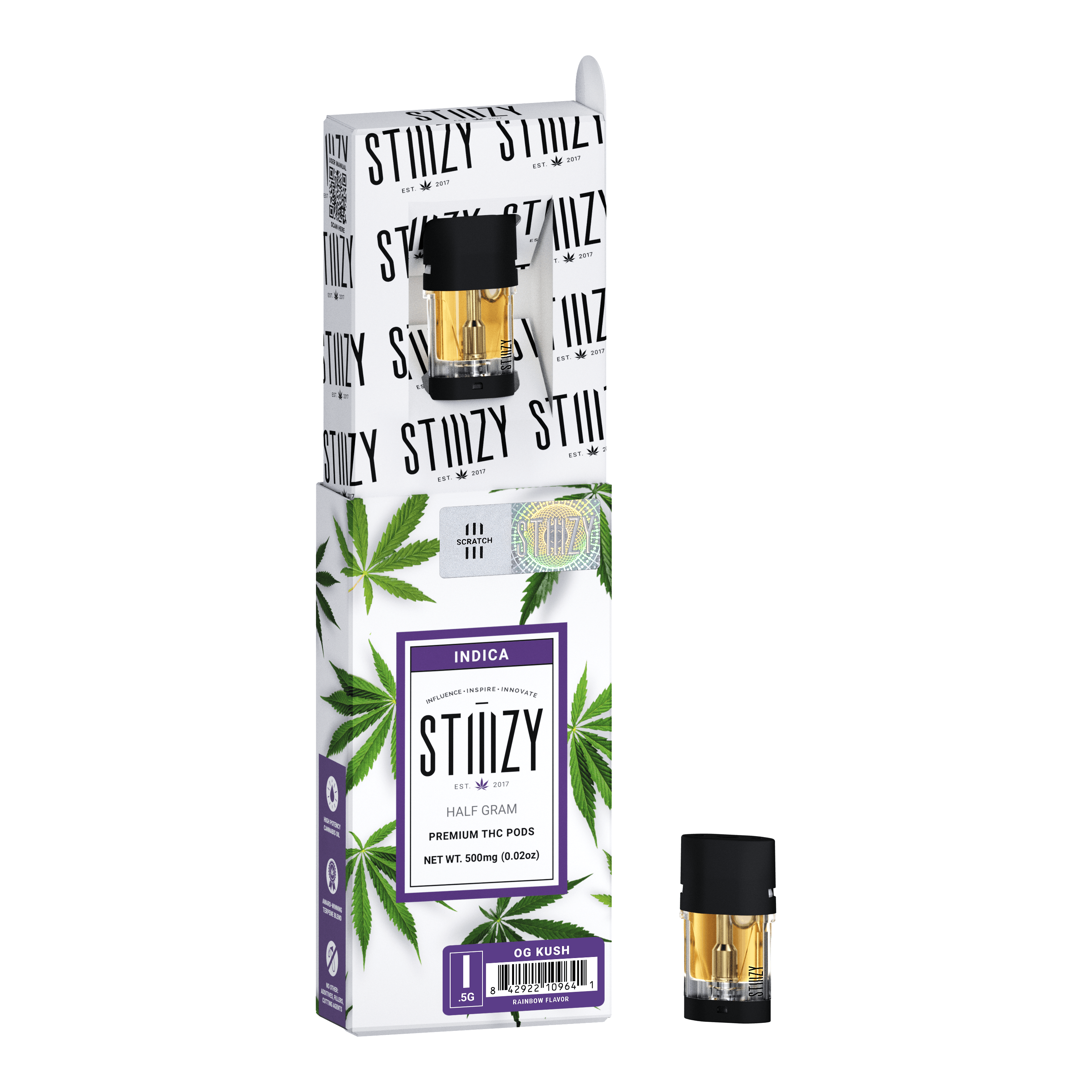 STIIIZY - OG KUSH .5G Original THC Pod