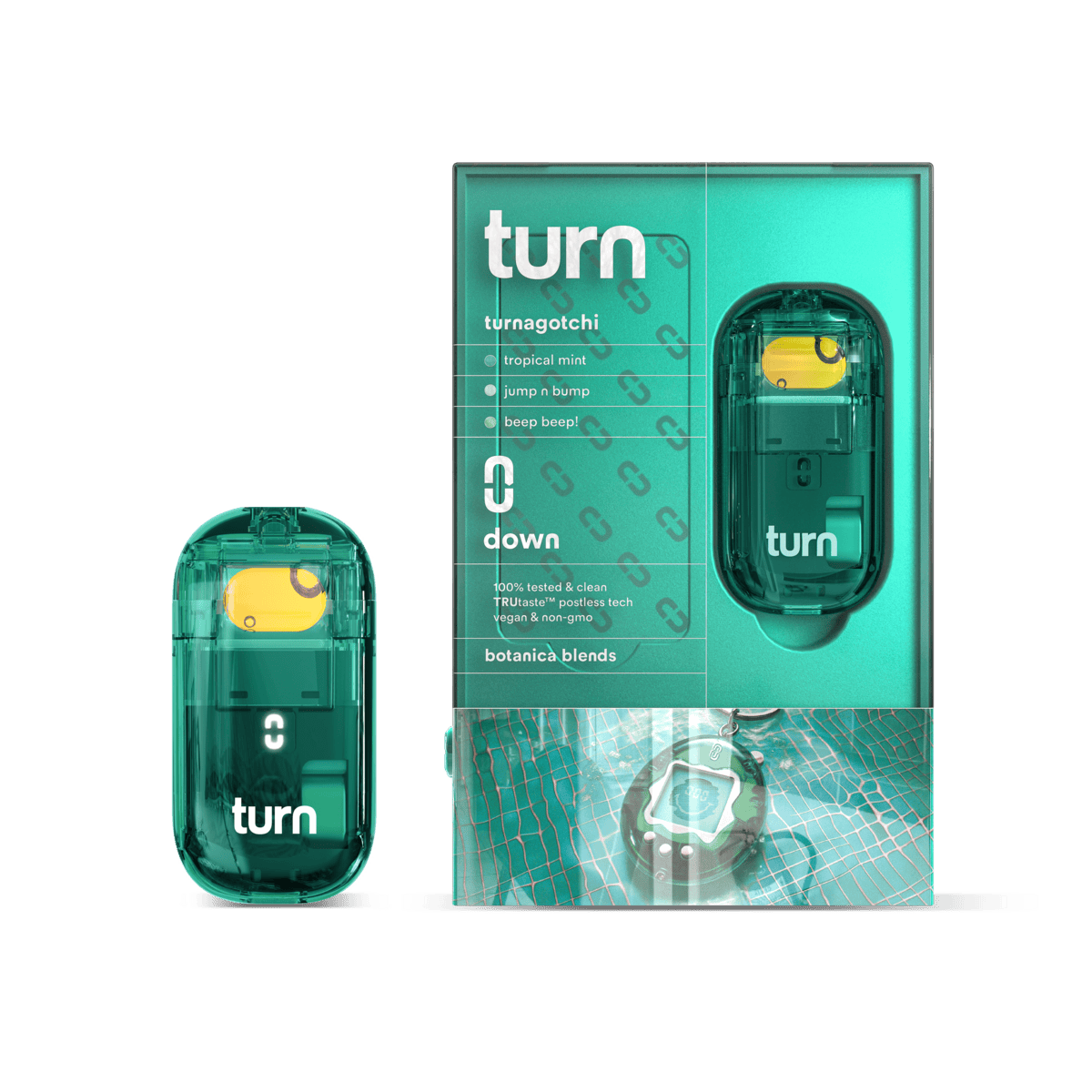 TURN - 2.0g AIO | turnagotchi | botanica blends | down |