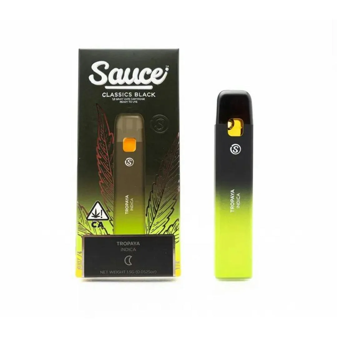 Sauce | Classics Black | Tropaya | Disposable | 1.5g