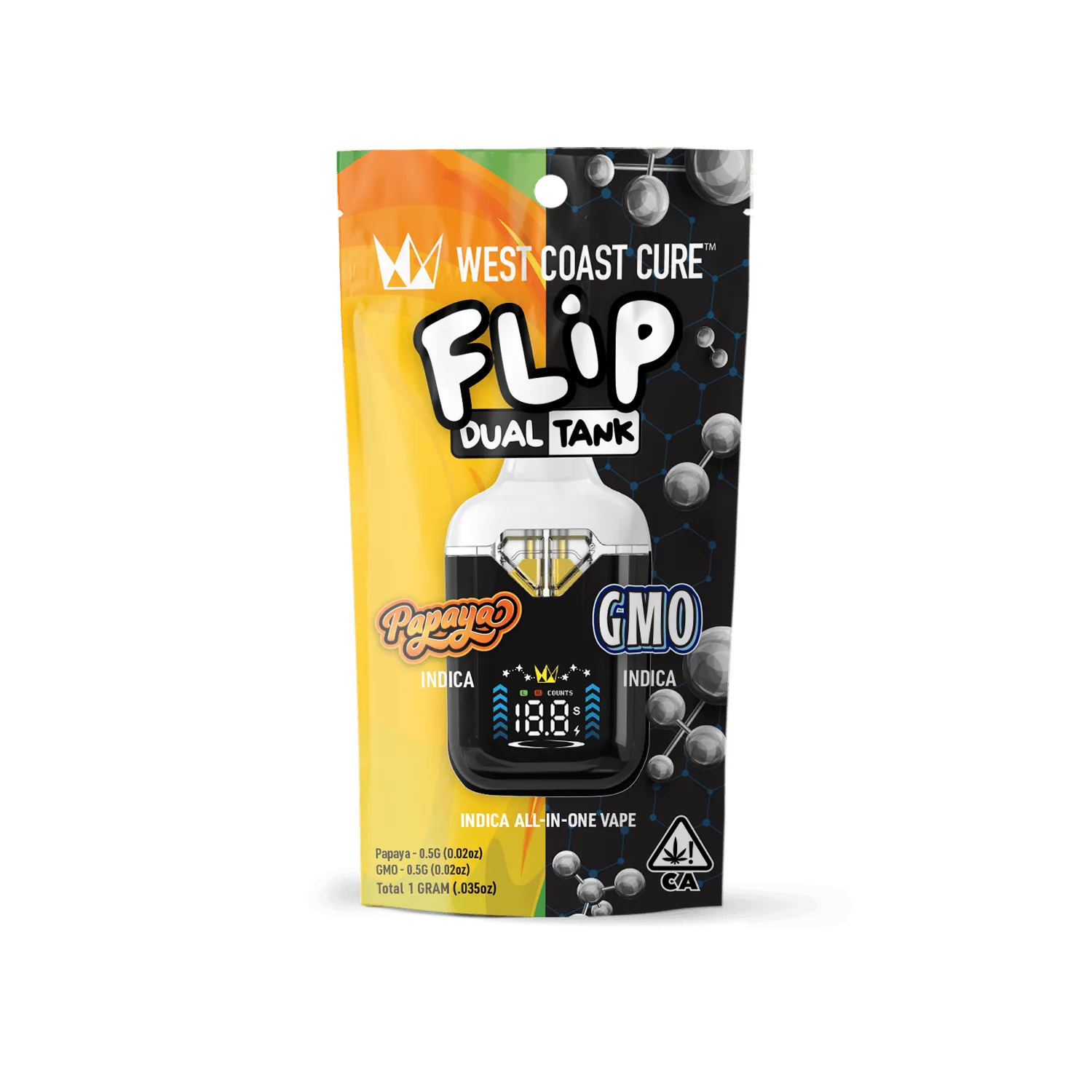 Papaya x GMO - 1G AIO CUREbar Flip