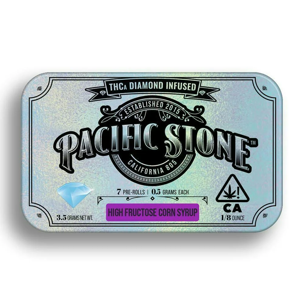Pacific Stone | High Fructose Corn Syrup | Infused Minis | 0.5g each | 7pk