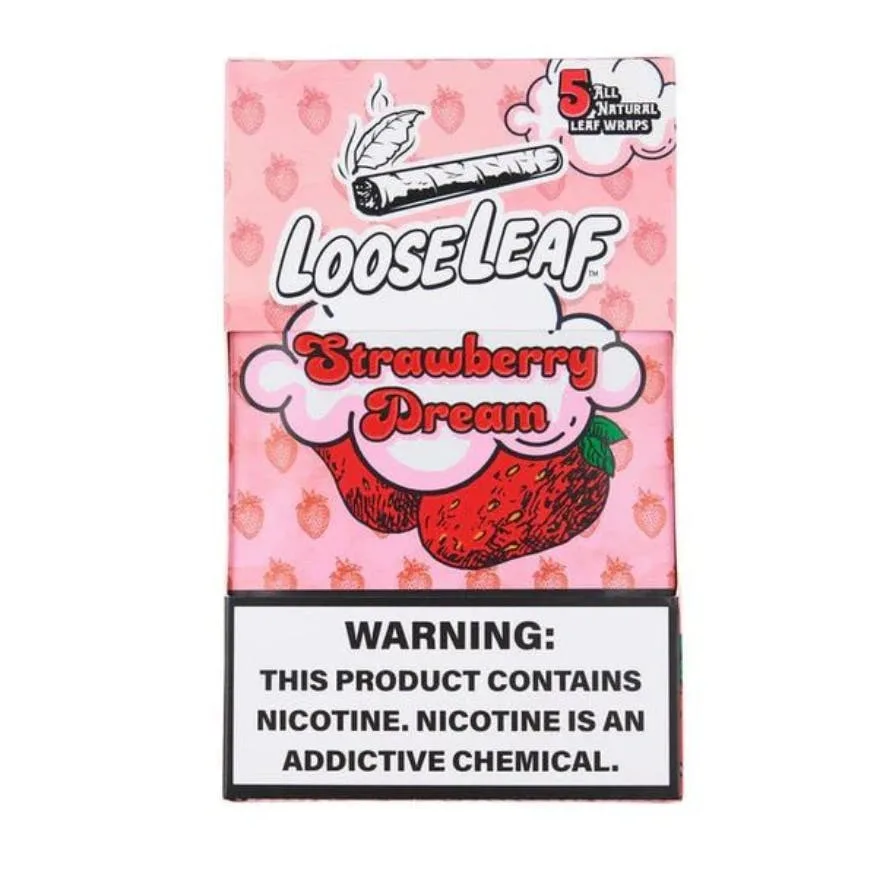 Loose Leaf - Strawberry Dream - Blunt wraps - 2pk