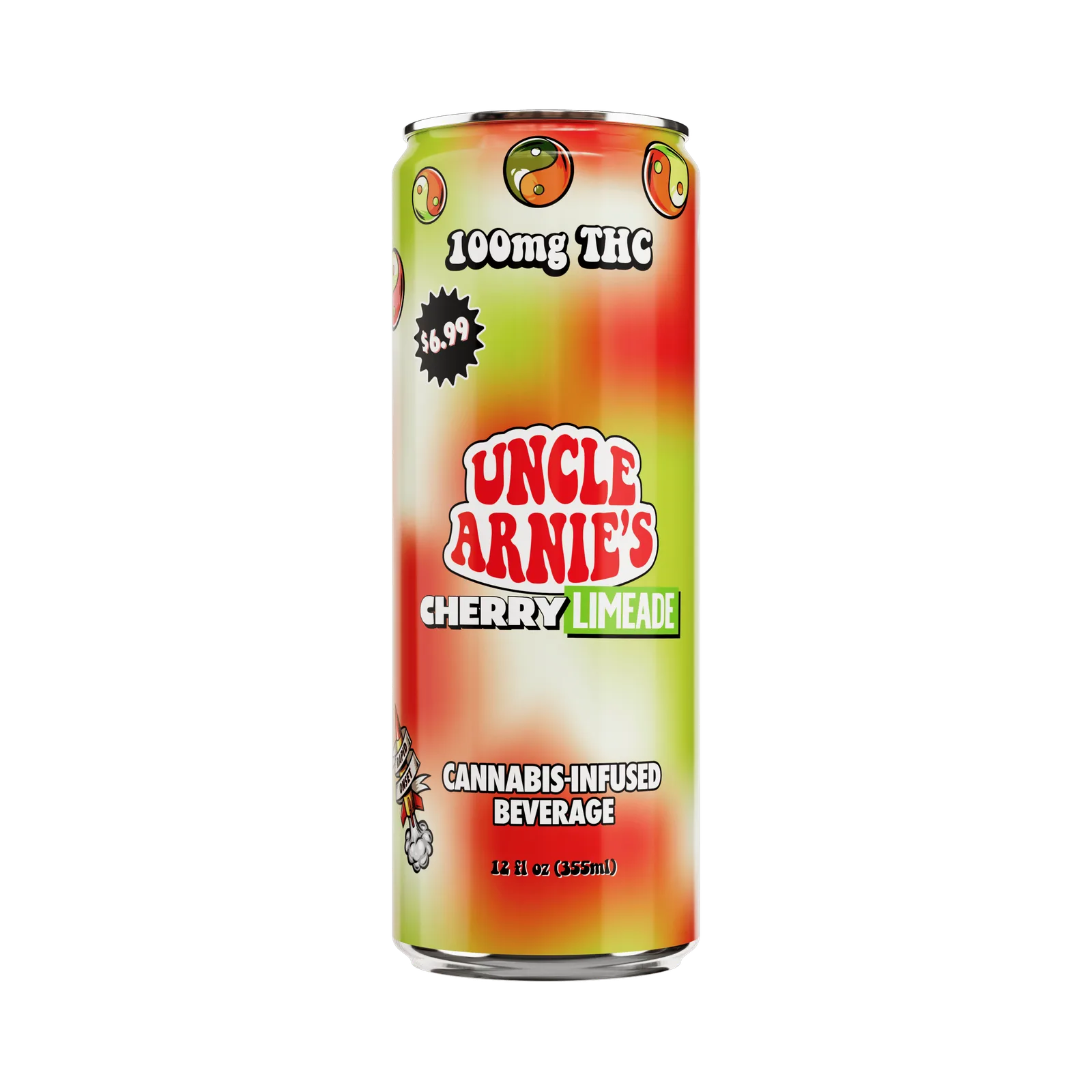 Uncle Arnie's | Cherry Limeade | Non-Carbonated | 100mg | 12oz