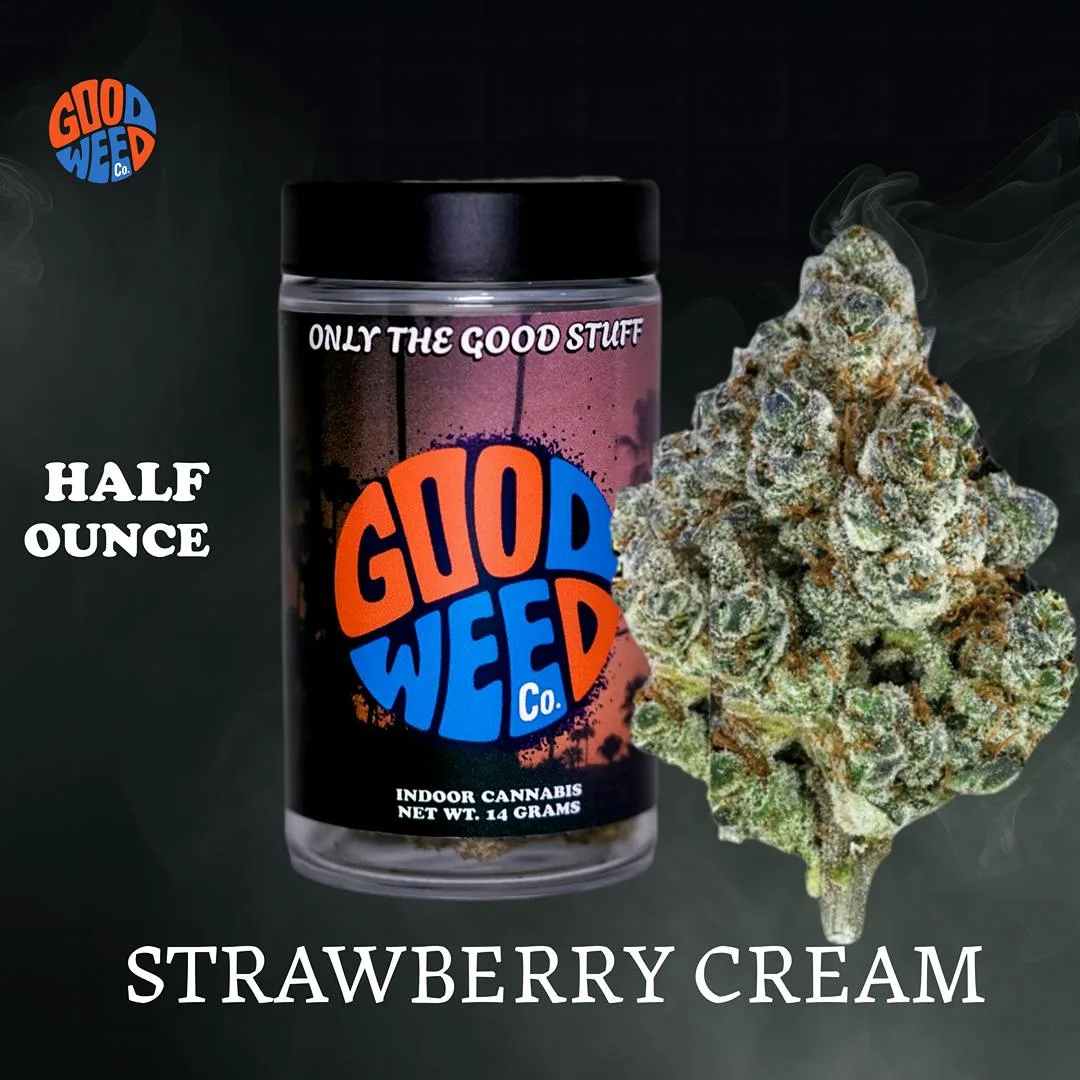 Good Weed co. | STRAWBERRY CREAM | 14G 🔥🔥