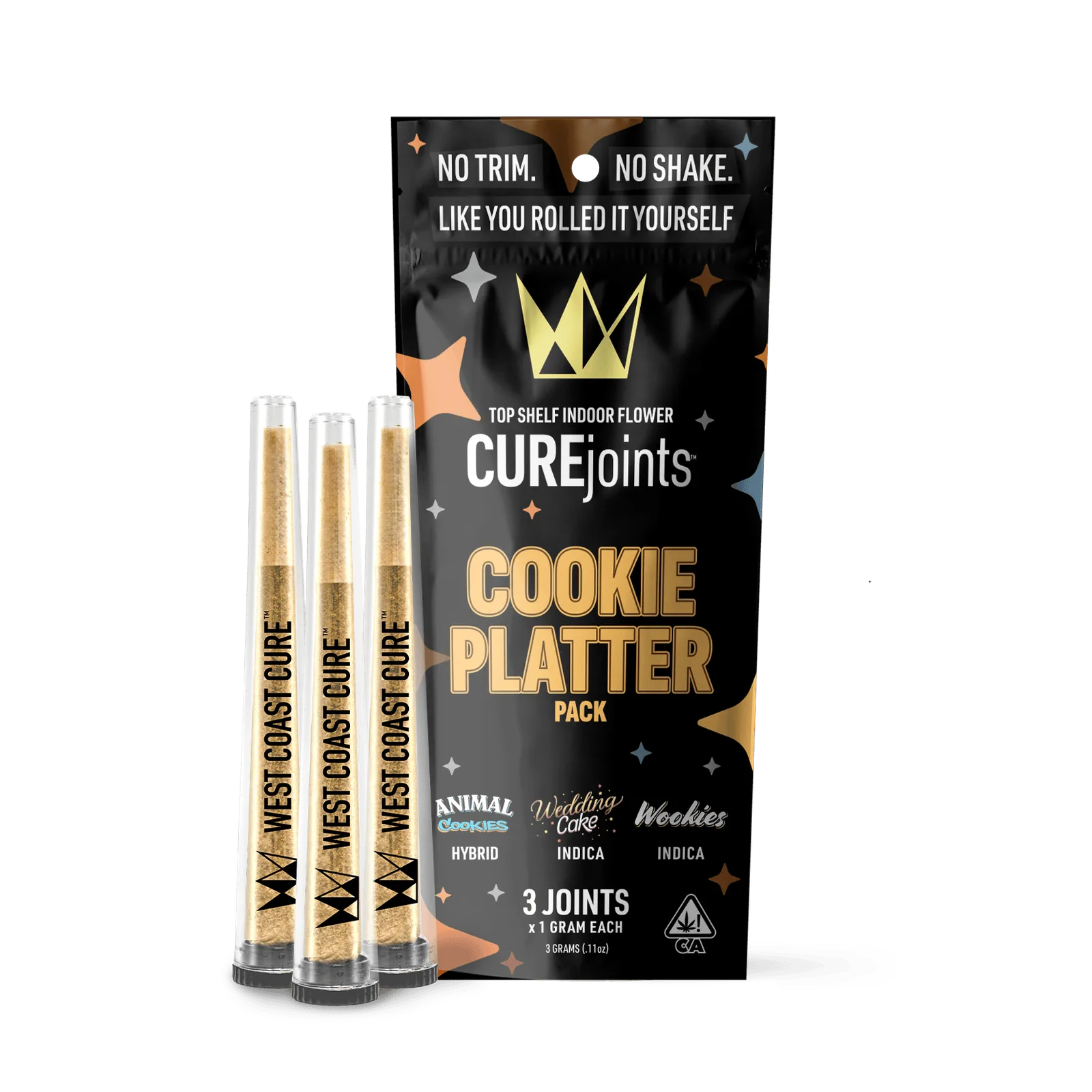 Cookie Platter - Top Shelf CUREjoint Variety Pack 3 x 1G