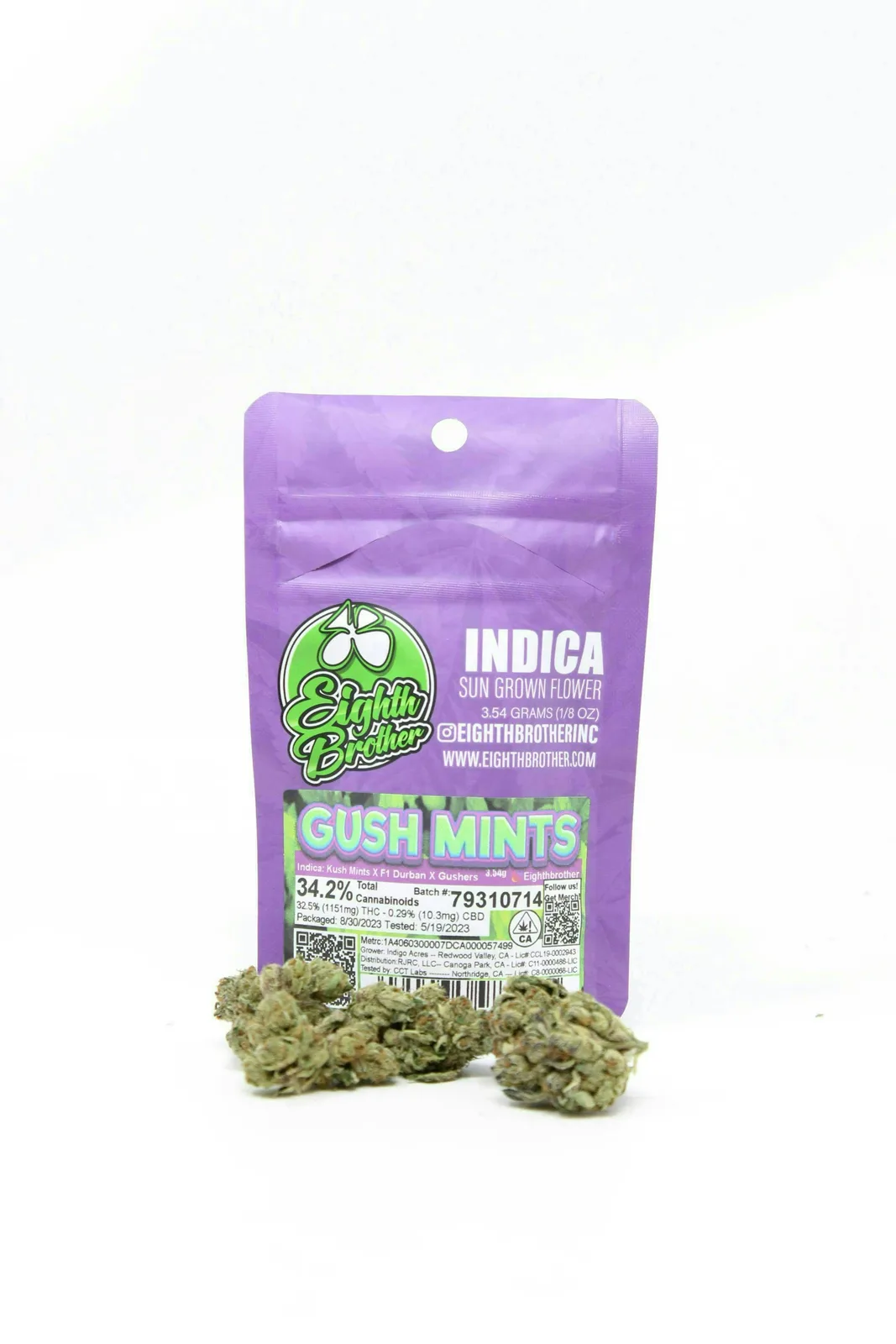 Eighth Brother | Gush Mints | Flower | 3.54g