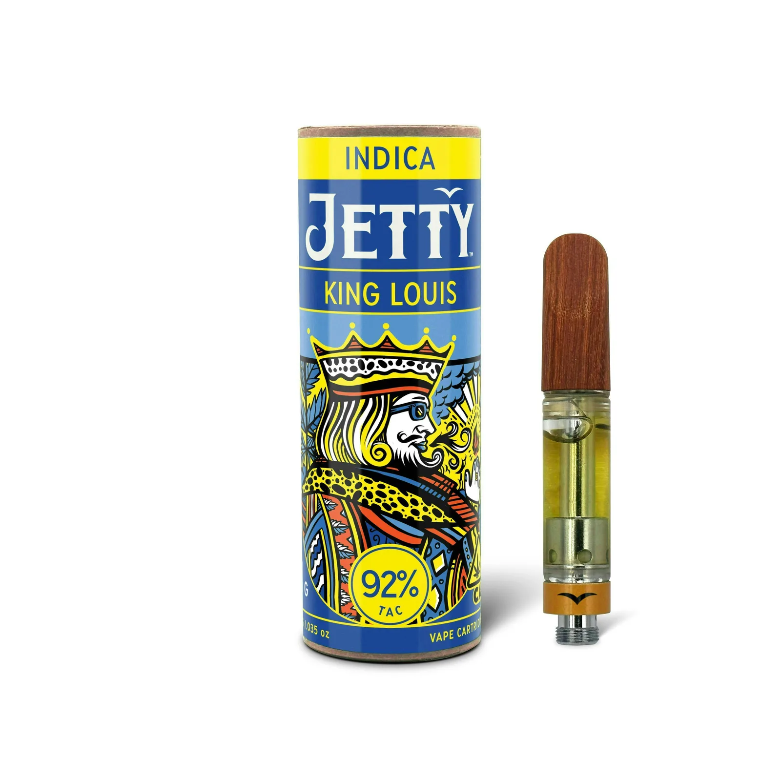 Jetty Extracts | King Louis | Distillate Cartridge | 1g