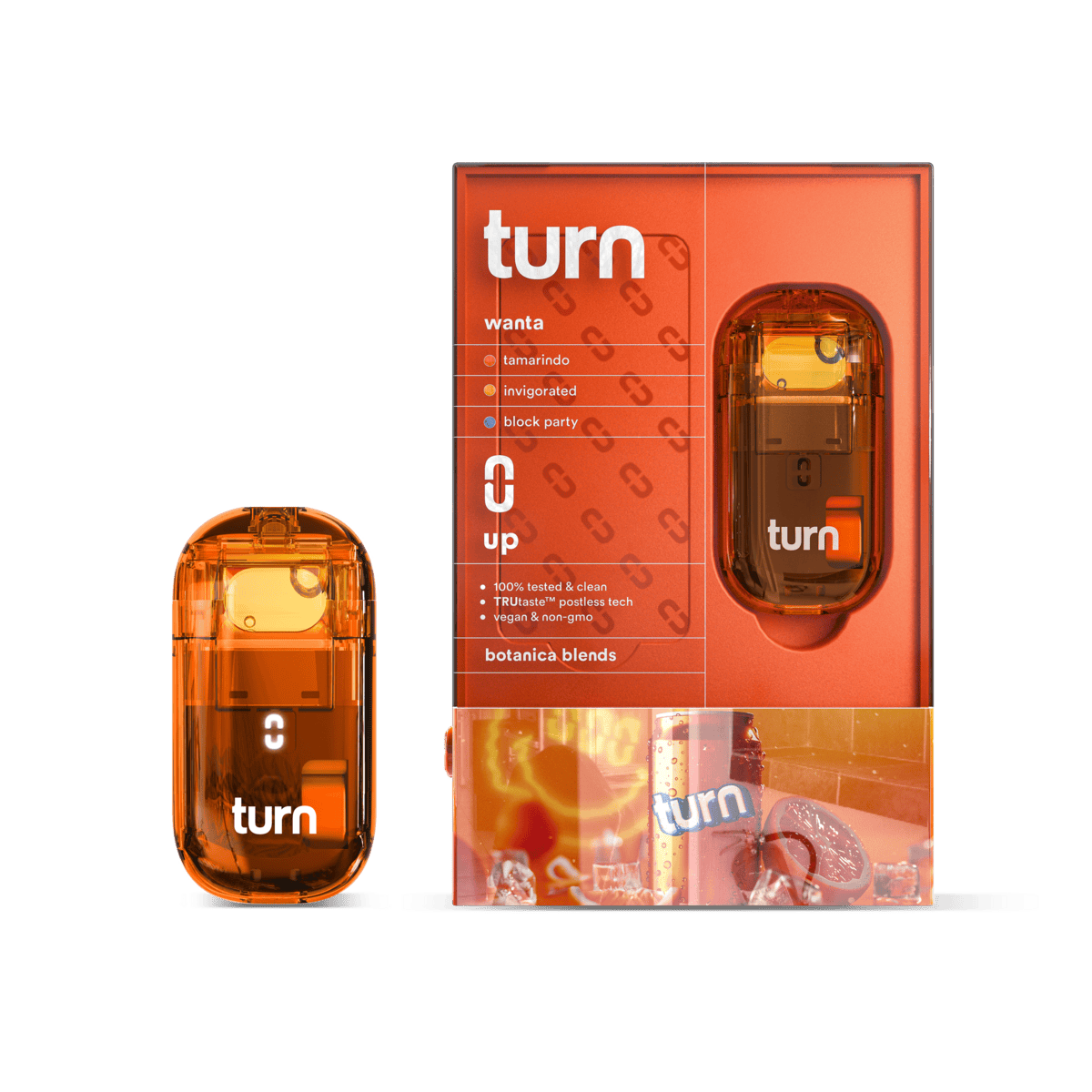 TURN - 2.0g AIO | wanta | botanica blends | up |