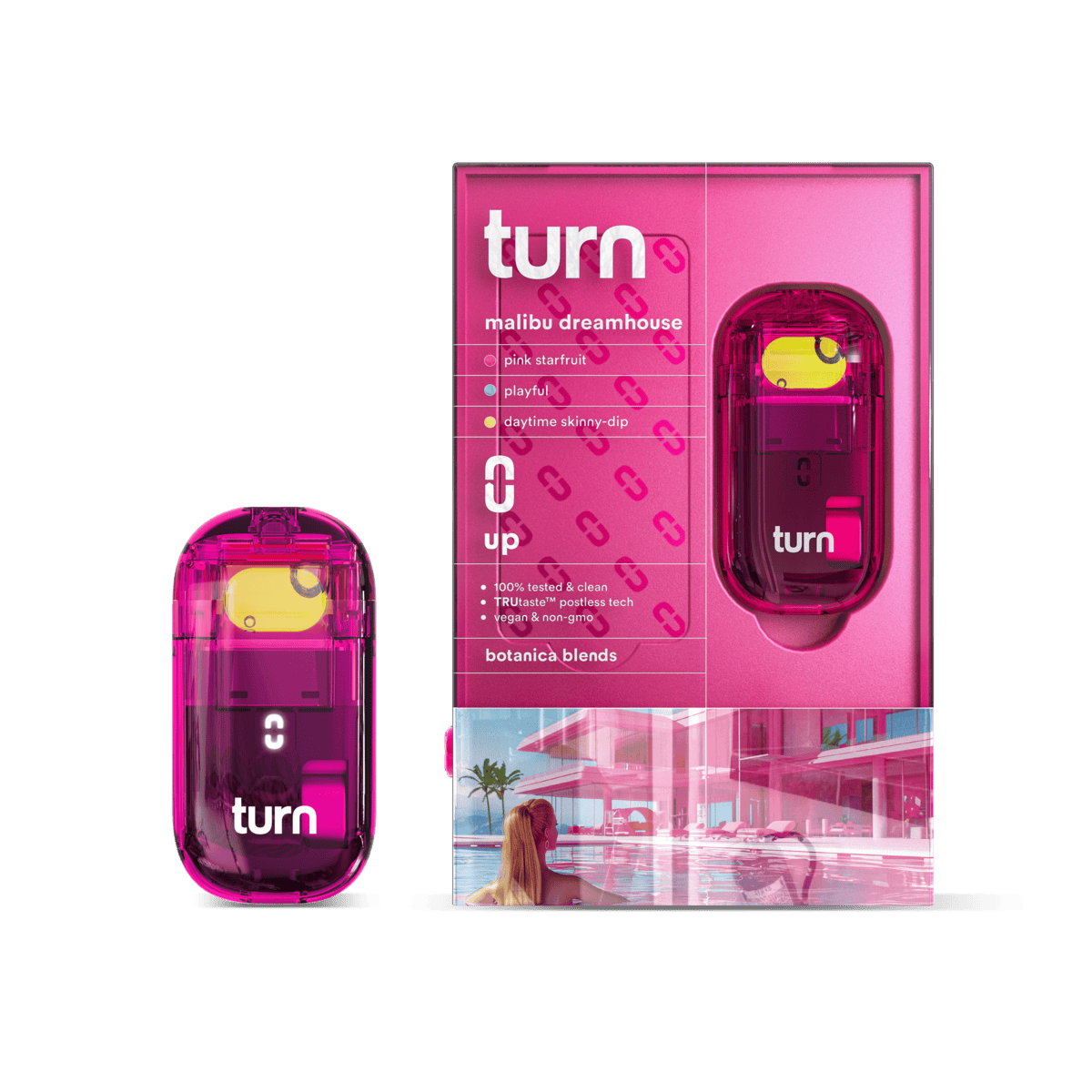 TURN - 2.0g AIO | malibu dreamhouse | botanica blends | up |
