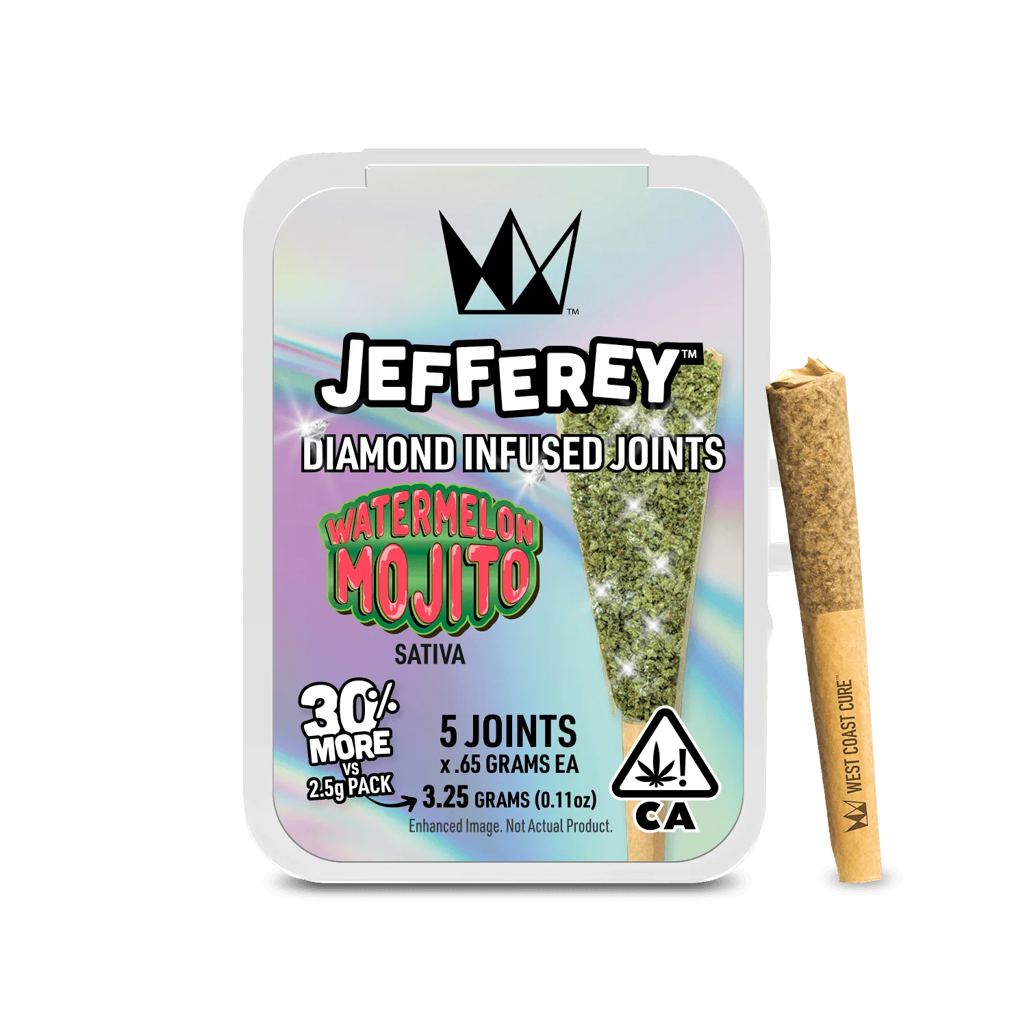 Watermelon Mojito - 0.65G Jefferey 5 Pack Infused