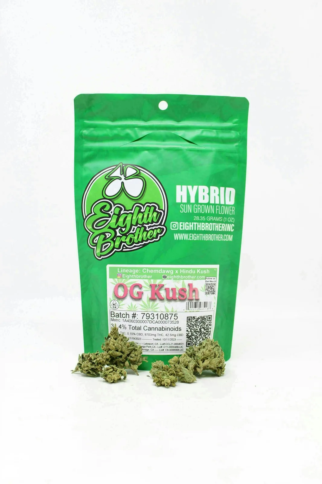 Eighth Brother | OG Kush | Flower | 28g