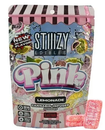 STIIIZY- PINK LEMONADE - 100MG  EDIBLES