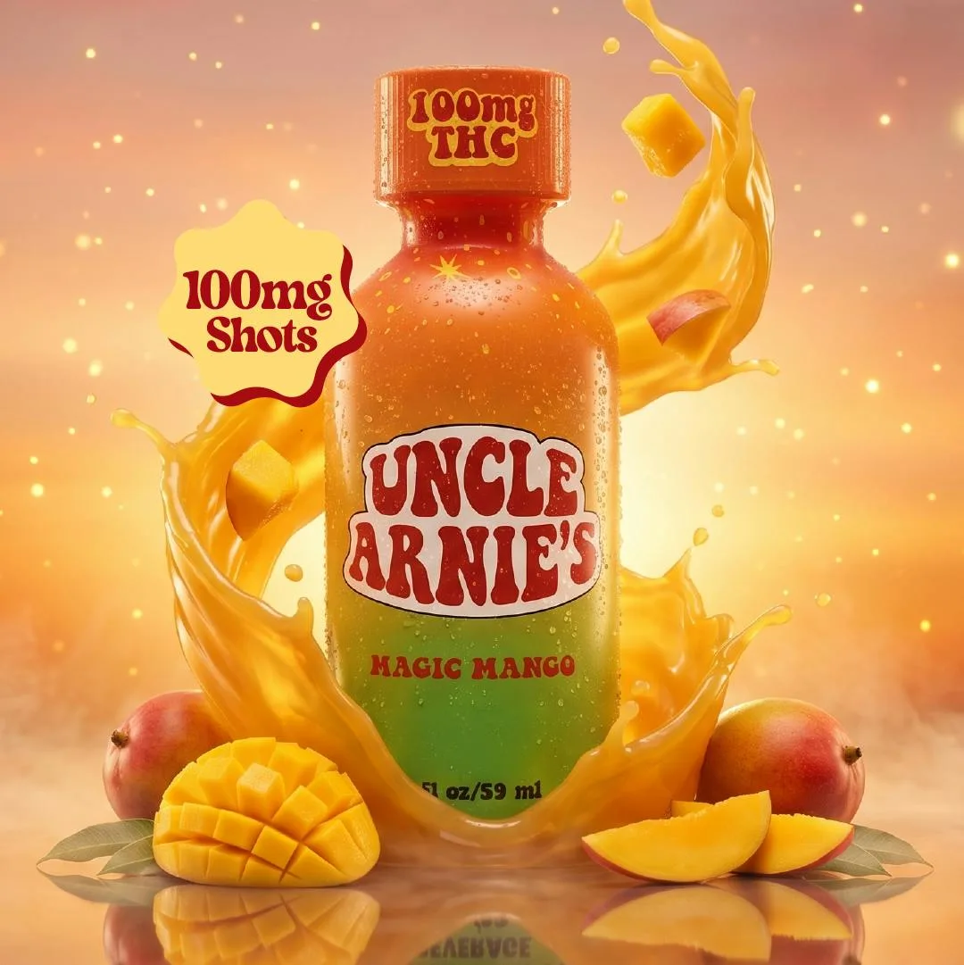 Uncle Arnie's | Magic Mango | Non-Carbonated | 100mg | 2oz