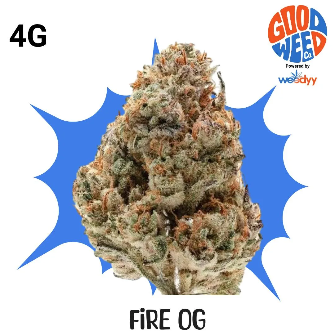 GOOD WEED CO - FIRE OG - 4G 🔥🔥🔥