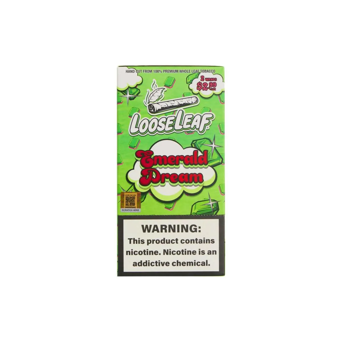 Loose Leaf - Emerald Dream - Blunt Wrap - 2pk