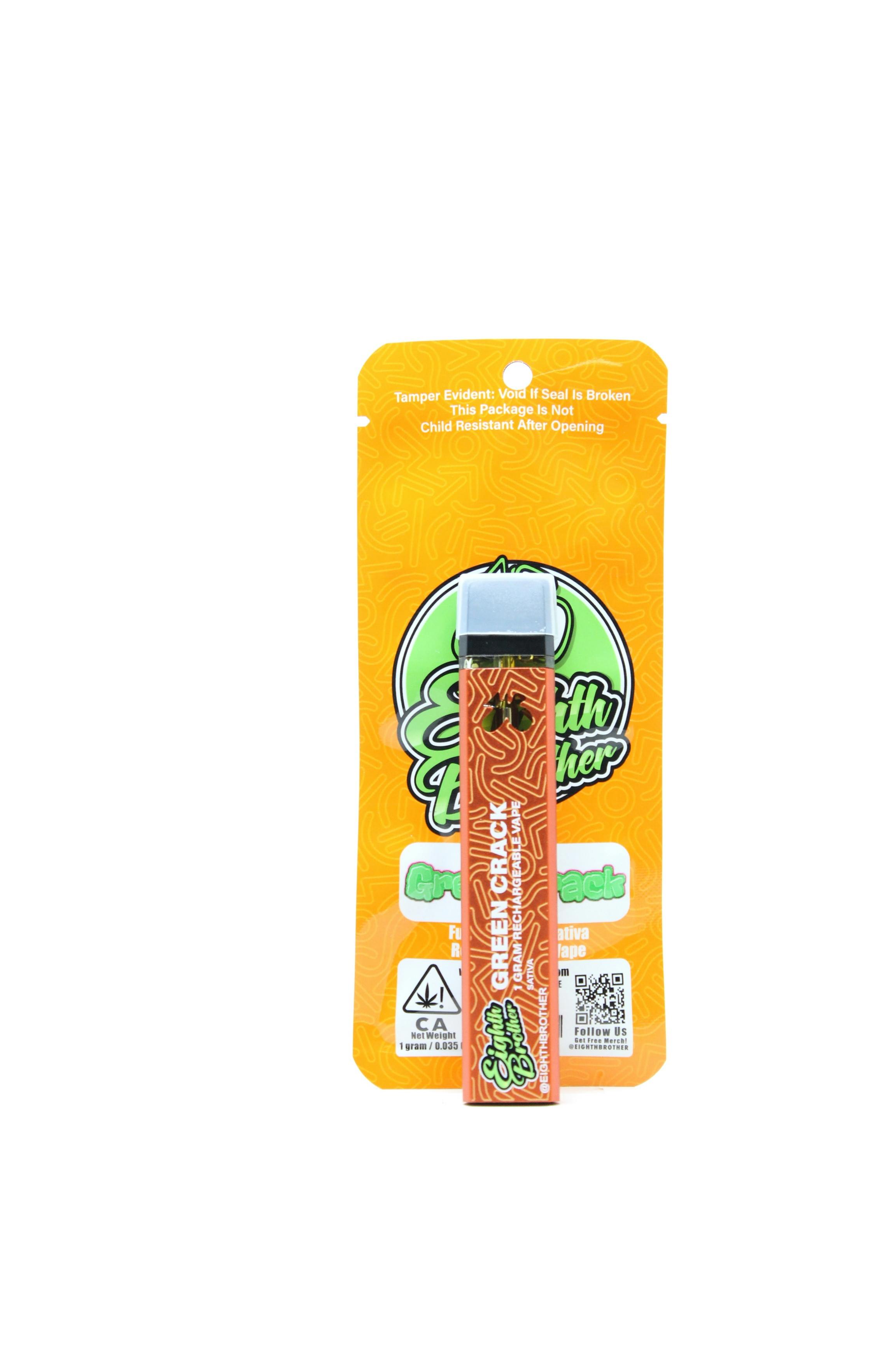 EIGHTH BROTHER - Green Crack All-In-One Vape (1G)