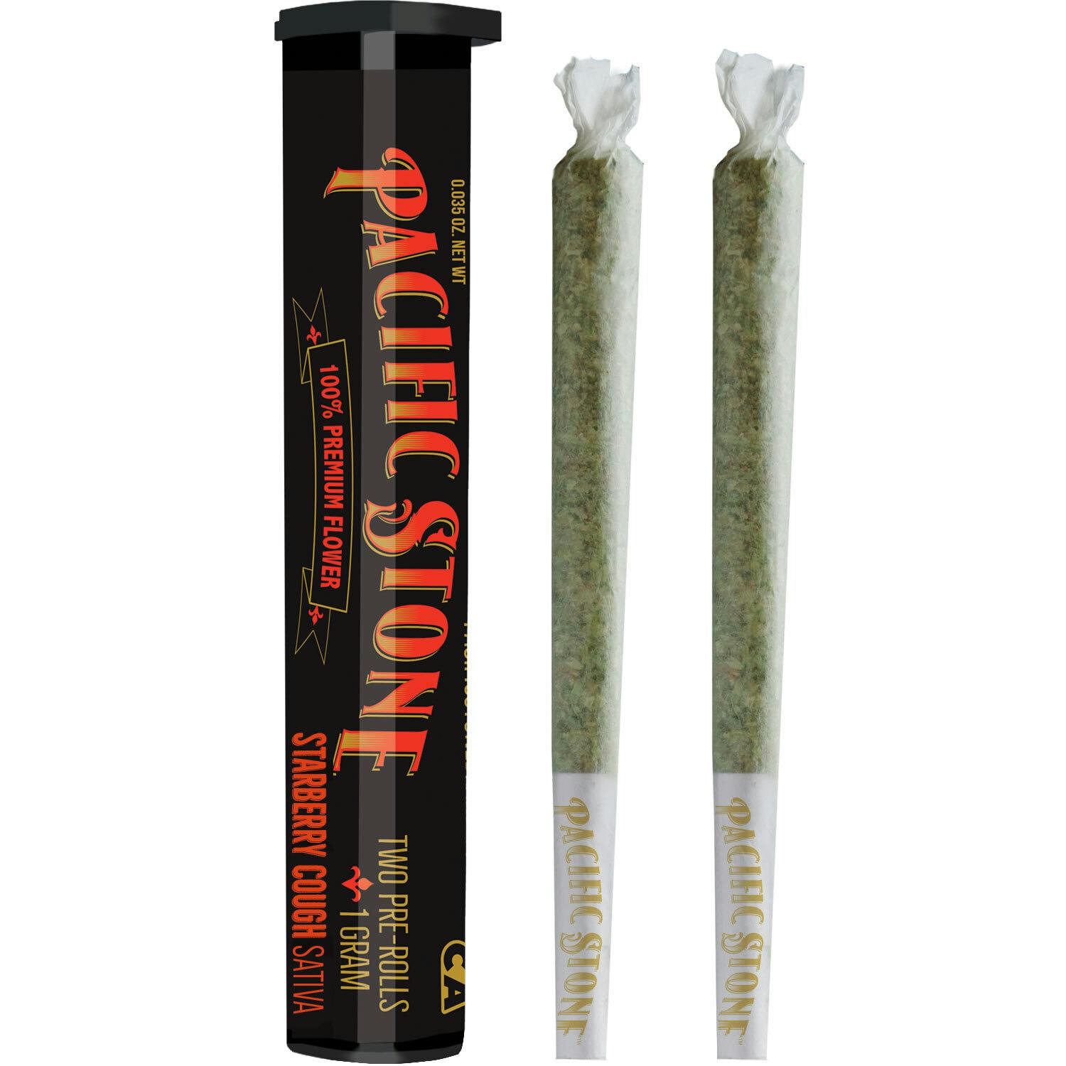 PACIFIC STONE - Starberry Cough Sativa Pre-Rolls 2pk (1g)