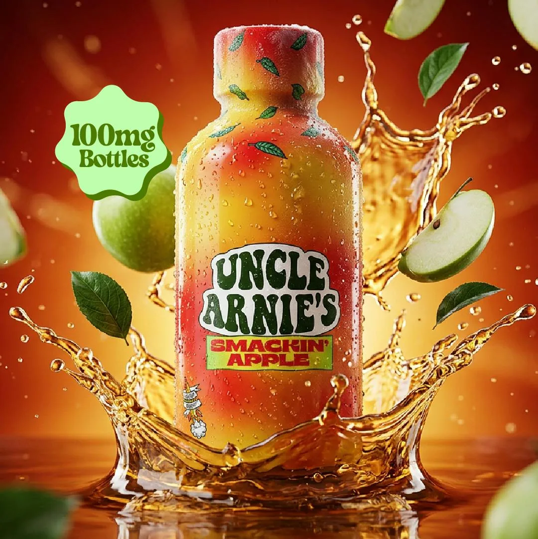 Uncle Arnie's | Smackin' Apple Juice | Non-Carbonated | 100mg | 8oz