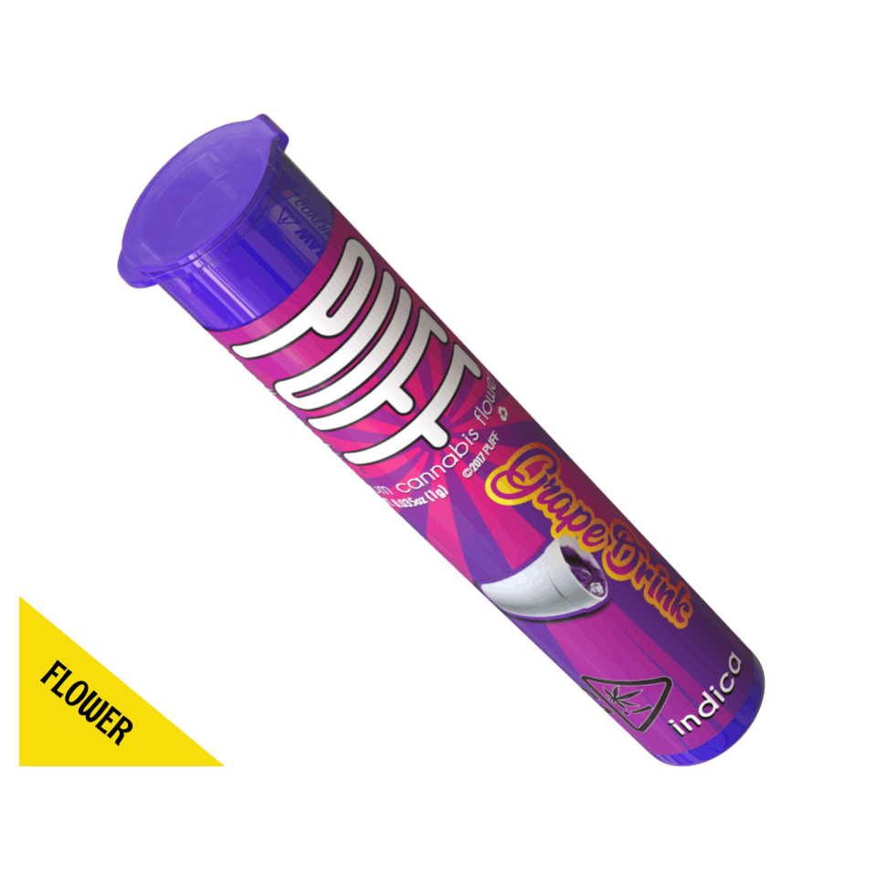 PUFF - Grape Drink - indica - 1 gram pre-roll