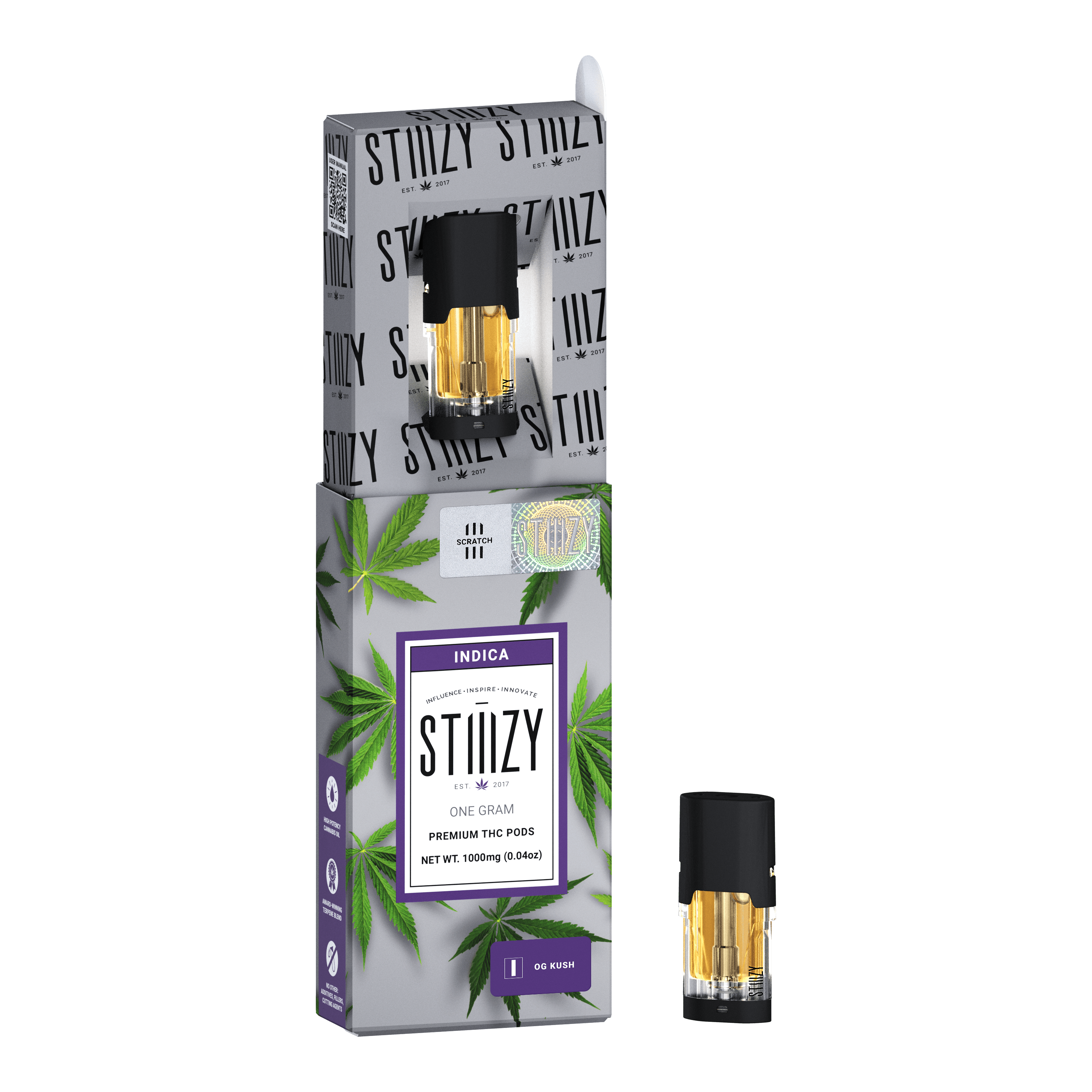 STIIIZY- SKYWALKER 1G Original THC Pod -
