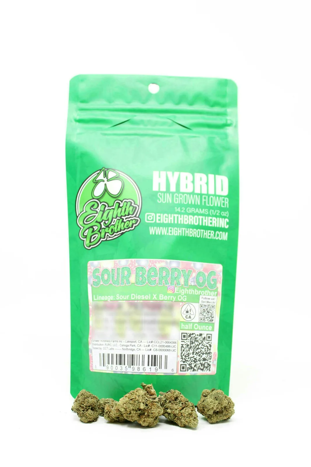 Eighth Brother | Sour Berry OG | Flower | 14g