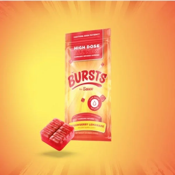 Sauce Burst – STRAWBERRY LEMONADE - Live resin - 800MG