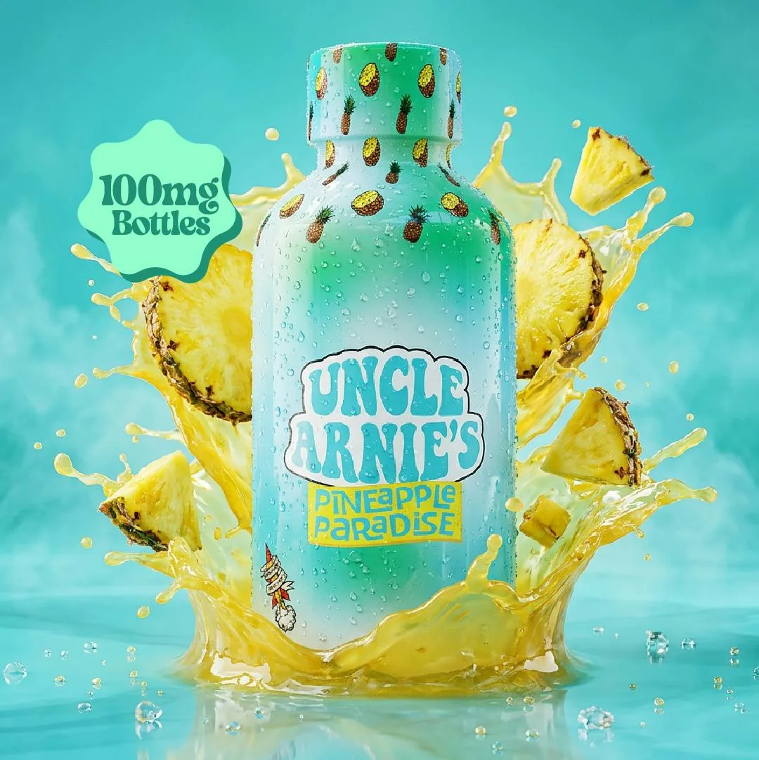 Uncle Arnie's | Pineapple Paradise | Non-Carbonated | 100mg | 8oz