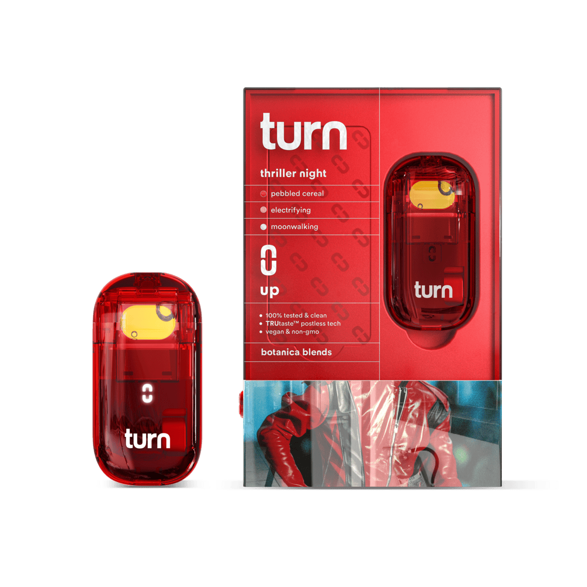 TURN - 2.0g AIO | thriller night | botanica blends | down |