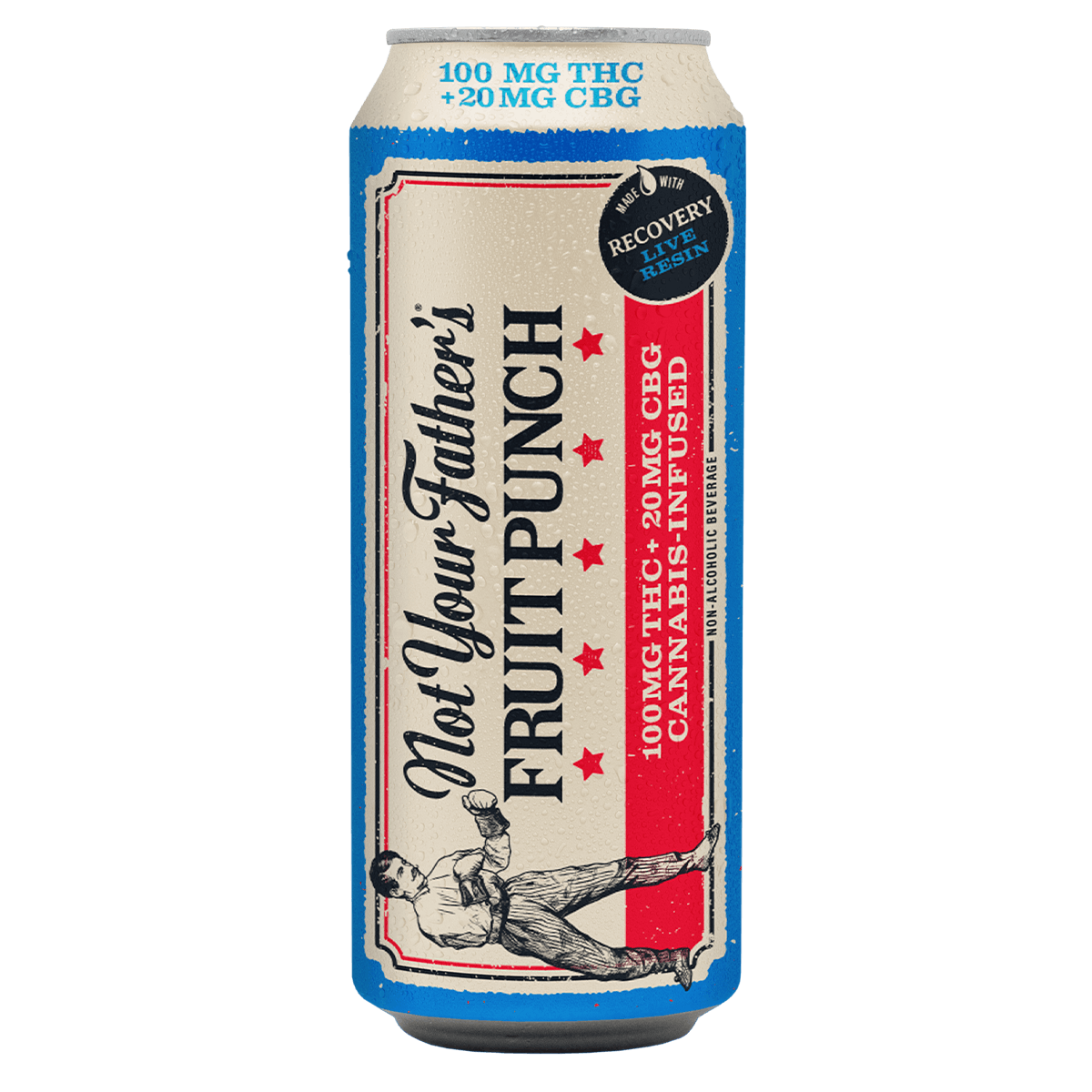 NYF - FRUIT PUNCH | 16OZ SODA | 100MG THC + 20MG CBG