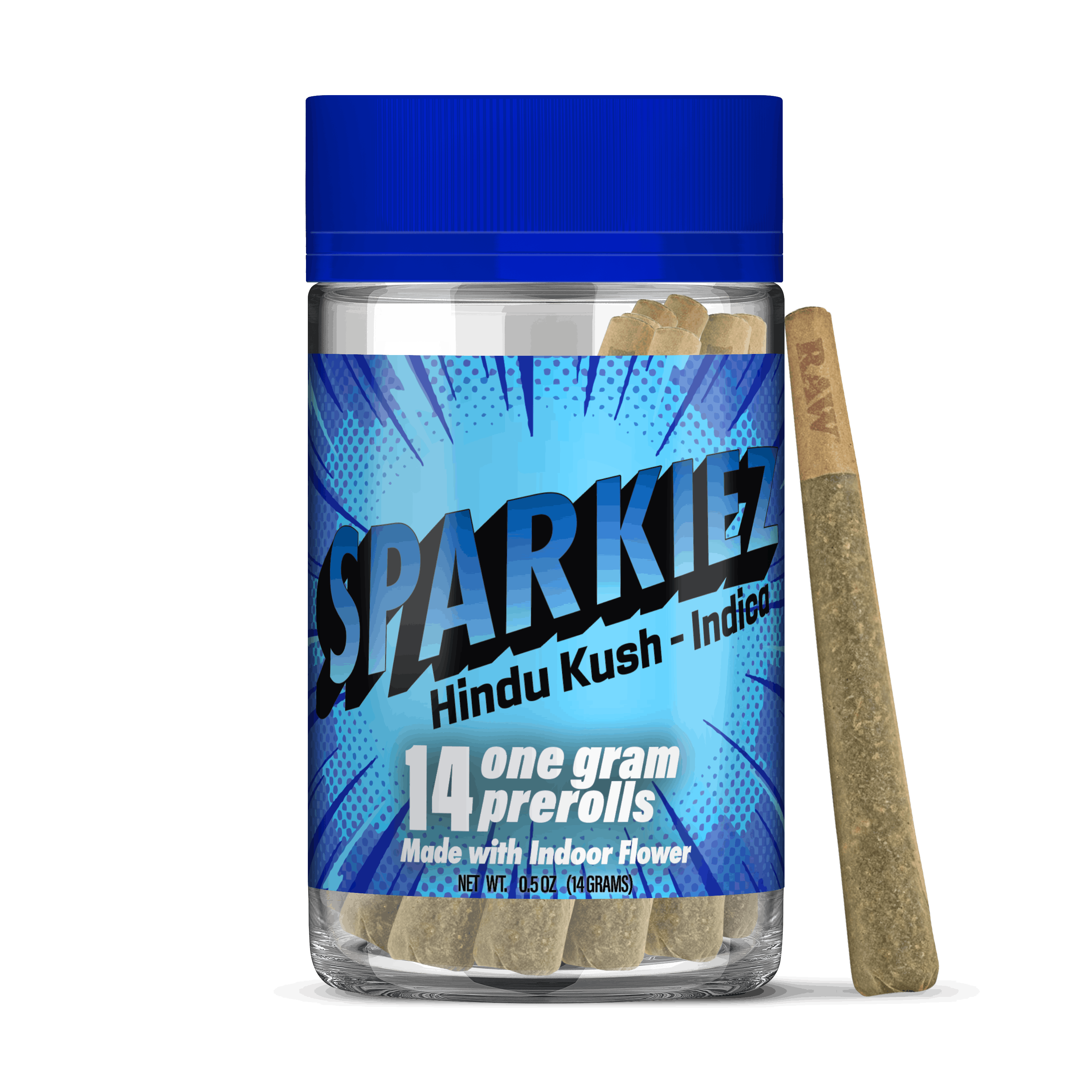 SPARKIES - 14 Gram Pre-Roll Pack - Hindu Kush