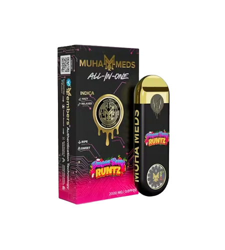 Muha Meds 2 Gram Dragon Berry Runtz Indica Disposable Vape Pen