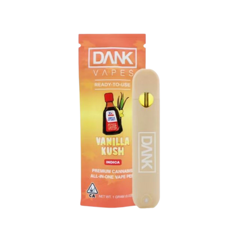 Dank Vanilla Kush 1 Gram Premium Vape Pen Indica