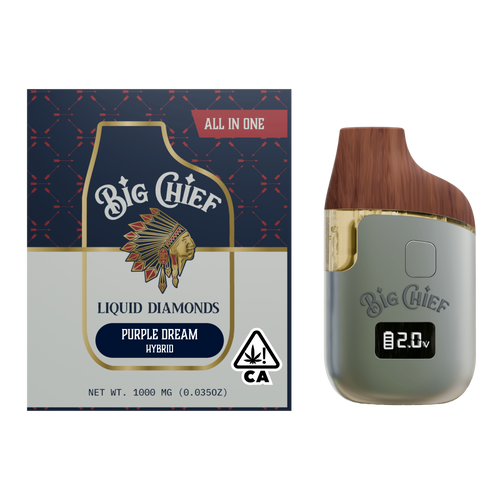 Big Chief 1 Gram Purple Dream Vape Pen Hybrid