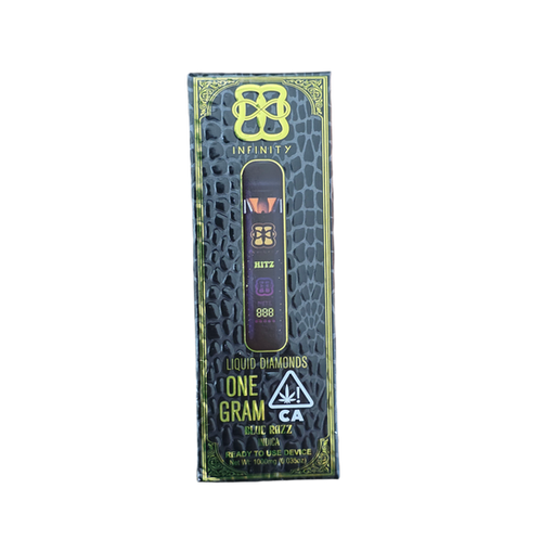 Hitz Infinity Blue Razz 1 Gram Vape Pen Indica