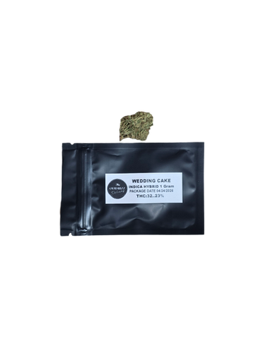 Wedding Cake 1 Gram Premium Indica Hybrid Flower