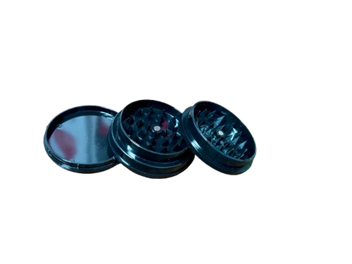 Grinder Plastic Magnetic Lid Assorted Colors 3pc. Keif Compartment
