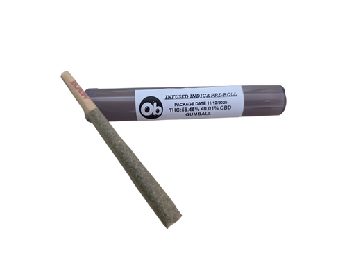 Gumball Infused Pre Roll King Size Indica
