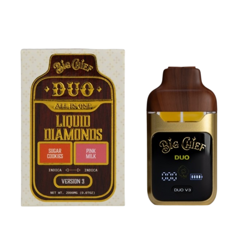 Big Chief Duo 2 Gram Sugar Cookies-Pink Milk Vape Pen v3
