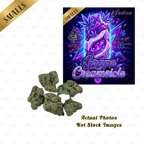 Grape Creamsicle 3.5 Grams Premium Indica Flower