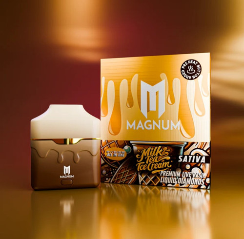 Magnum Milk Tea Ice Cream 2 Gram Premium Vape Pen Sativa