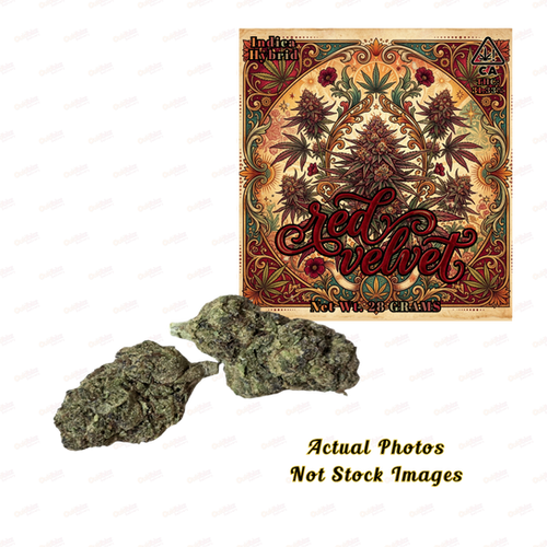 Red Velvet 28 Grams Premium Indica Hybrid Flower
