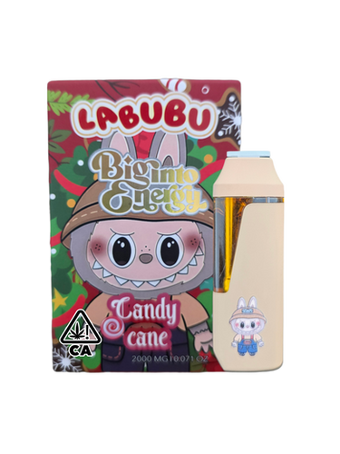 Labubu Candy Cane Hybrid 2 Gram Vape Pen Disposable