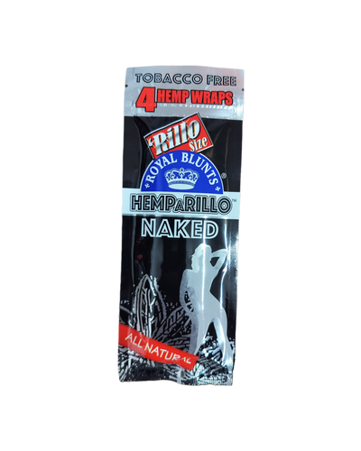 Royal Blunts Naked Hemparillo Wraps 4 pack